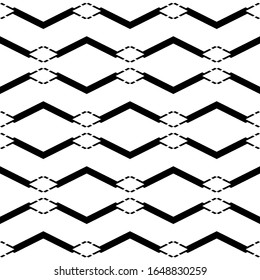 Seamless pattern. Figures ornament. Ethnic wallpaper. Mosaics background. Geometric motif. Folk image. Simple shapes backdrop. Digital paper, web design, textile print, abstract illustration. Vector.