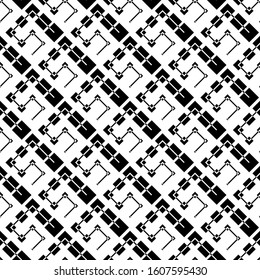 Seamless pattern. Figures ornament. Folk wallpaper. Geometrical backdrop. Embroidery background. Tribal motif. Ethnic mosaic. Digital paper, textile print, web design, abstract illustration. Vector .