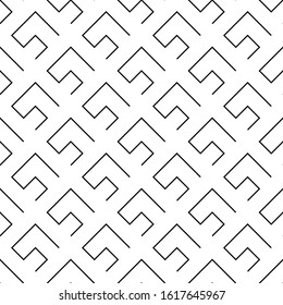 Seamless pattern. Figures ornament. Folk wallpaper. Curves backdrop. Embroidery background. Tribal motif. Ethnic mosaic. Digital paper, textile print, web design, abstract illustration. Vector art.
