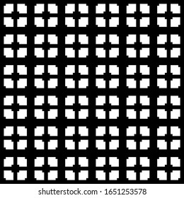 Seamless pattern. Figures ornament. Folk wallpaper. Shapes backdrop. Embroidery background. Ethnic mosaic. Tribal motif. Digital paper, textile print, web design, abstract illustration. Vector art