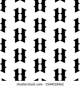 Seamless pattern. Figures ornament. Geometrical backdrop. Simple shapes background. Geometric wallpaper. Ethnic motif. Digital paper, textile print, web design, abstract illustration. Vector artwork