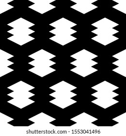 Seamless pattern. Figures ornament. Geometrical backdrop. Simple shapes background. Polygons motif. Geometric wallpaper. Digital paper, textile print, web design, abstract illustration. Vector