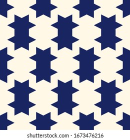 Seamless pattern. Figures ornament. Geometrical backdrop. Simple shapes background. Geometric wallpaper. Polygons motif. Digital paper, textile print, web design, abstract illustration. Vector