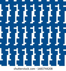 Seamless pattern. Figures ornament. Shapes backdrop. Folk wallpaper. Embroidery background. Tribal motif. Ethnic mosaic. Digital paper, textile print, web design, abstract illustration. Vector art.