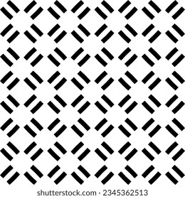 Patrón sin foco. Ornamento de figuras.Patrón blanco y negro para la moda, el diseño textil, sobre papel de pared, papel envolvente, telas y decoración casera.
