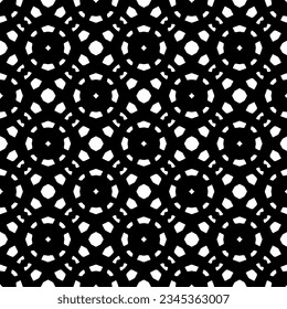 Seamless pattern. Figures ornament.Black and white  pattern for fashion, textile design,  on wall paper, wrapping paper, fabrics and home decor.
