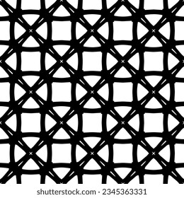 Seamless pattern. Figures ornament.Black and white  pattern for fashion, textile design,  on wall paper, wrapping paper, fabrics and home decor.
