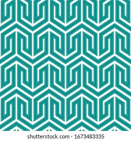 Seamless pattern. Figures wallpaper. Ethnic motif. Arrows background. Curves ornament. Folk image. Arrow shapes backdrop. Digital paper, textile print, web design, abstract