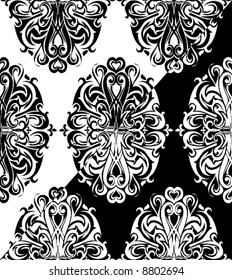 Seamless pattern (files includes both versions on separate layers)