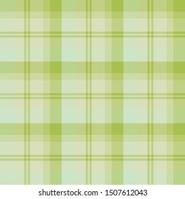 Seamless pattern in fine cozy green colors for plaid, fabric, textile, clothes, tablecloth and other things. Vector image. 