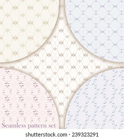 Seamless pattern in fine design. 