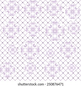 Seamless pattern in fine design