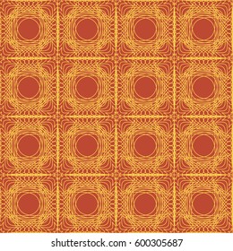 Seamless pattern. Fine lines.  Abstract illustration.