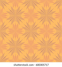 Seamless pattern. Fine lines.  Abstract illustration.