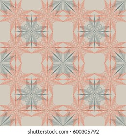 Seamless pattern. Fine lines.  Abstract illustration.