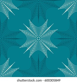 Seamless pattern. Fine lines.  Guilloche net. Abstract illustration.