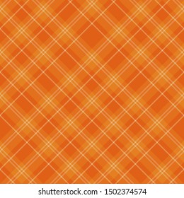Seamless pattern in fine orange colors for plaid, fabric, textile, clothes, tablecloth and other things. Vector image. 2