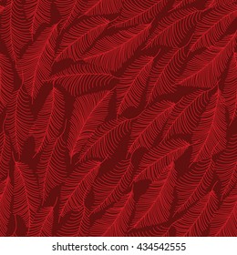 Seamless pattern with fir branches.Christmas and New Year background. Vector illustration.
