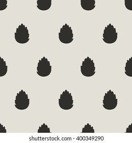 seamless pattern, fire art  background design for fabric and decor