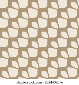 Seamless pattern with fish scales - hand drawn vector illustration. Flat color design, easy to recolor.