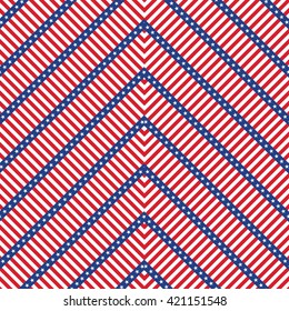 Seamless pattern. Flag of the USA.