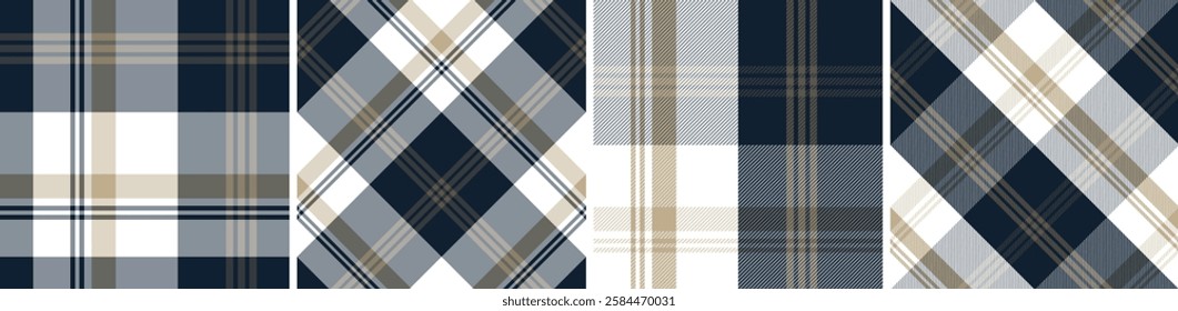 seamless pattern flannel skirt design  for dress check, gingham , tartan plaid , tablecloth other modern and fashion print.