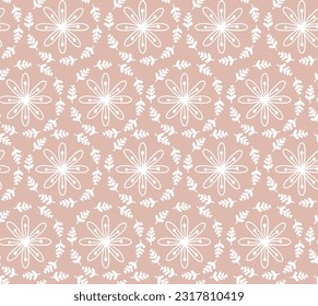 Patrón sin inconvenientes en el diseño plano de los fuegos artificiales.ilustración floral fondo rosa patrón sin inconvenientes