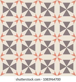 Seamless pattern for floor tiles, fabrics or wrapping papers.