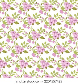	
Diseño de fondo floral de patrón impecable.