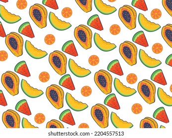 	
Seamless pattern floral background design.