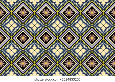 Plano de fundo floral padrão contínuo, arte vitoriana, azul, básico, pano, travesseiro, ornamento barroco, paleta de cor azul, projetos criativos, padrão arabesco, gráfico vetorial, design de papel de parede, arabesco 