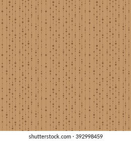 Seamless Pattern Floral Burnt Abstract Circles Nature Background