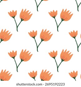 seamless pattern floral design art Illustration Blossom. suitable for textile Background Texture wallpaper