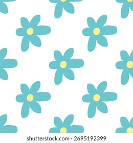 padrão sem costura design floral arte Ilustração Blossom. adequado para papel de parede têxtil fundo textura