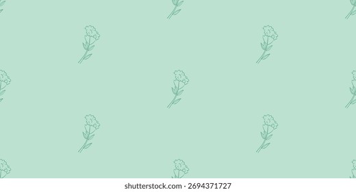 Flor de ilustração de design floral de padrão sem costura para texturas de fundo textille 
