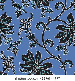 seamless pattern floral design ready for textile prints.