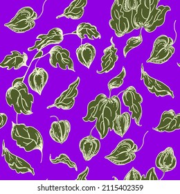  seamless pattern floral with doodle flowers . hand drawing.vector