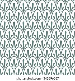 Seamless pattern with floral elements.