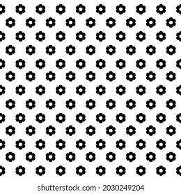 Seamless Pattern Floral Flower Abstract White Background Fashion Textilen