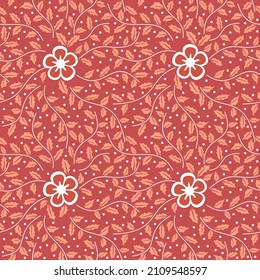 seamless pattern floral flower vector design for fabric, textile, background, wallpaper, art fashion, print