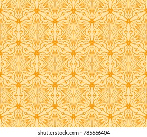 seamless pattern in floral geometric style. vector illustration. idea for wallpaper, clothes, invitation card background