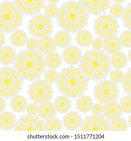 Seamless Pattern With Floral Motifs