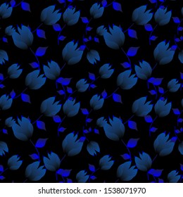 Seamless Pattern With Floral Motifs able to print for cloths, tablecloths, blanket, shirts, dresses, posters, papers, wall stickers. 