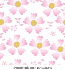 Seamless Pattern With Floral Motifs able to print for cloths, tablecloths, blanket, shirts, dresses, posters, papers, wallpaper.