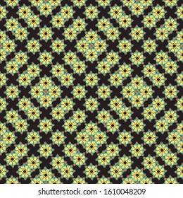 Seamless Pattern With Floral Motifs able to print for cloths, tablecloths, blanket, shirts, dresses, posters, papers.