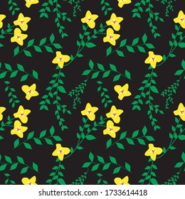 Seamless Pattern With Floral Motifs able to print for cloths, tablecloths, blanket, shirts, dresses, posters, papers.