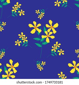 Seamless Pattern With Floral Motifs able to print for cloths, tablecloths, blanket, shirts, dresses, posters, papers.