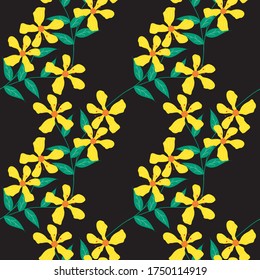 Patrón sin foco con motivos florales que se pueden imprimir para paños, manteles, mantas, camisas, vestidos, carteles, papeles.