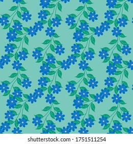 Seamless Pattern With Floral Motifs able to print for cloths, tablecloths, blanket, shirts, dresses, posters, papers.