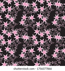 Seamless Pattern With Floral Motifs able to print for cloths, tablecloths, blanket, shirts, dresses, posters, papers.